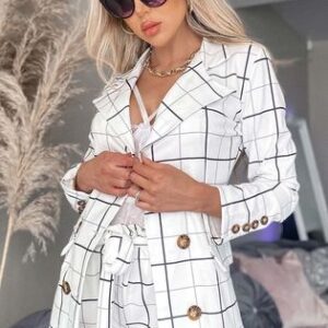 Rebecca Checked Two Piece Set